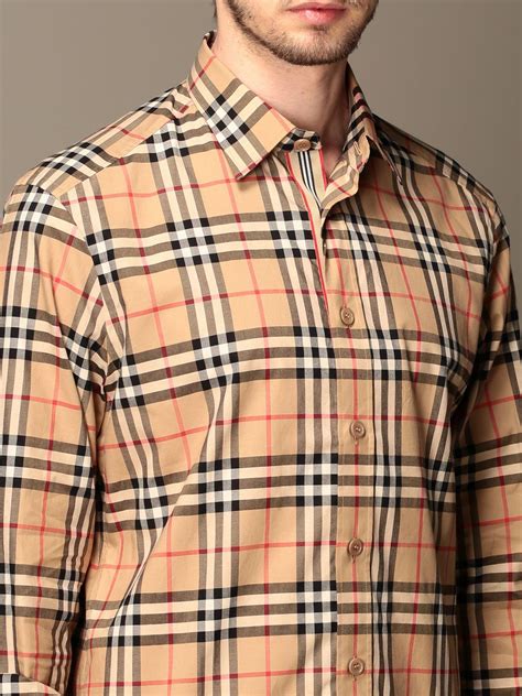 burberry men's shirt pattern|burberry t shirt original price.